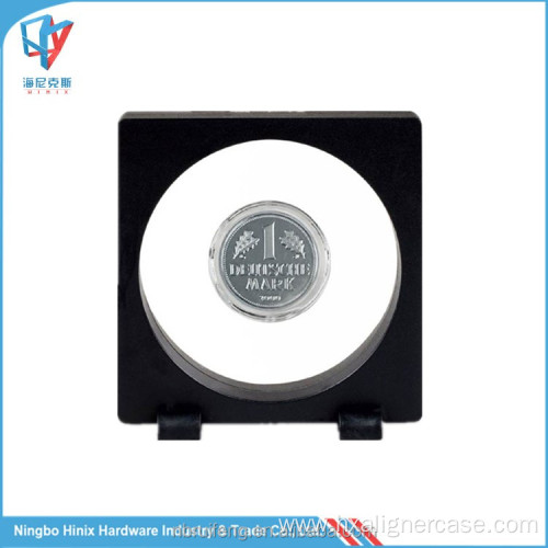 9x9x2cm Wholesale Plastic Membrane Coin Display Box